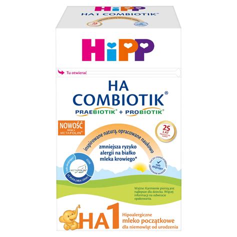 hipoalergiczne mleko dla niemowlat